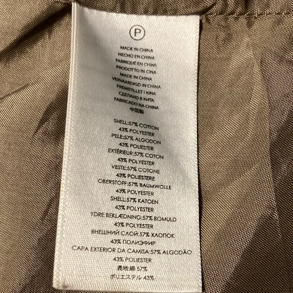 Michael Kors Taupe Brown Rain Trench Jacket Coat - Picture 11 of 12